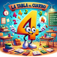 La Tabla del Cuatro - Super Kids & Los Incateños & Julio Miguel