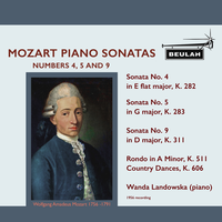 Piano Sonata No. 4 in E Flat Major, K. 282: I. Adagio - Wanda Landowska & Вольфганг Амадей Моцарт