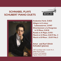 Rondo in a Major, D.951 - Artur Schnabel & Karl Ulrich Schnabel & Франц Шуберт