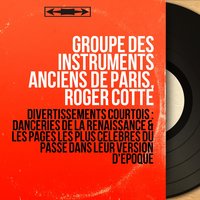 Orchésographie: Gavotte - Groupe des Instruments Anciens de Paris