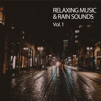 Falling Rain At Night To Release Stress - Relaxing Music For Sleeping & Relaxing Music for Stress Relief & Heavy Rain Sounds