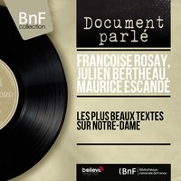 Je ne veux plus aimer que ma Mère Marie - Jean Marchat