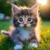 Melodías Tranquilas Calman A Los Amigos Felinos - Sabor afrutado & Canciones para Gatos Felices & Sonidos de la Naturaleza: Tormenta Lluvia