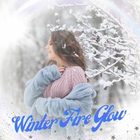Winter Blaze Echoes - Campfire for the winter & Winter Music & Relaxing music for cold weather