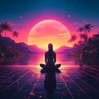 Reflections Deepen at Night - Lofi Hop-Hop beats & Meditation Savasana & Morning Meditation Music Moods