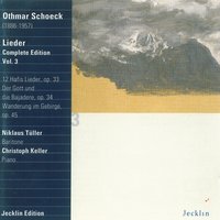 Zwölf Hafis-Lieder, Op. 33: No. 6, Meine Lebenszeit verstreicht - Niklaus Tuller