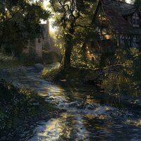 Soothing River Ambiance for Feline Calm - Cool Cats Coffee House & Sound Of The Woods & Nature 101