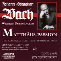 Matthäus-Passion BWV 244, Nos. 1 & 8-46: No. 22: Recitative (Evangelist, Judas) - Da ging hin der Zwölfen einer - Johann Sebastian Bach & Anton Dermota & Josef Greindl & Margarete Klose & Orquestra Del Teatro Colón & Nilda Hoffmann & Angelo Mattiello