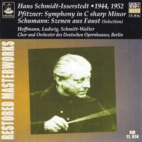 Scenes from Goethe’s Faust, WoO 3: Part I - Szene im Dom: Wie anders, Gretchen, was dir's - Johann Sebastian Bach & Lore Hoffmann & Walther Ludwig & Karl Schmitt-Walter