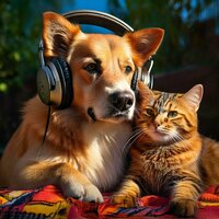 Deep Bass for Calm - The.Lofi.Legend & Music for Pets Bgm & Music For Playing With Pets