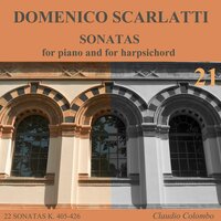 Sonata K. 405 in A Major - Allegro, for harpsichord - Claudio Colombo & Доменико Скарлатти