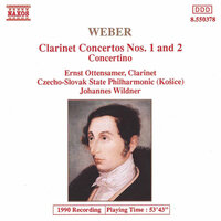Clarinet Concerto No. 2 in E-Flat Major, Op. 74, J. 155: II. Andante con moto - Ernst Ottensamer & Карл Мария фон Вебер