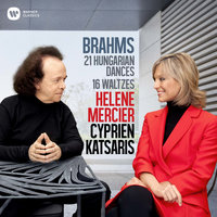 Brahms: 16 Waltzes, Op. 39: No. 14 in A Minor - Cyprien Katsaris & Hélène Mercier & Иоганнес Брамс