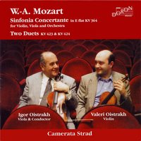 Sinfonia Concertante in E-Flat Major, K. 364: II. Andantino - Igor Oistrakh & Valeri Oistrakh & Camerata Strad & Camerata Strad, Valeri Oistrakh, Igor Oistrakh & Вольфганг Амадей Моцарт