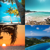 Christmas Holidays, It Came Upon the Midnight Clear - Comfortable Tropical Christmas