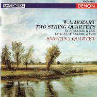 String Quartet No. 16 in E-Flat Major, K. 428: III. Menuetto - Allegretto - Smetana Quartet & Вольфганг Амадей Моцарт