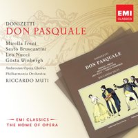 Don Pasquale, ATTO TERZO Prima Scena: Vediamo: alla modista cento scudi (Pasquale) - Riccardo Muti & Sesto Bruscantini & Гаэтано Доницетти
