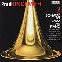 Sonata for Trumpet: III. Trauermusik - Sehr langsam, ruhig bewegt, wie am anfang "Alle menschen mussen - Sterben" sehr ruhig - David Korevaar & Stephen Burns & Пауль Хиндемит