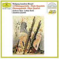 Mozart: Flute Quartet No.3 in C, K.App.171 - 2. Tema (Andantino) con variazioni - Andreas Blau & Amadeus Quartet & Вольфганг Амадей Моцарт