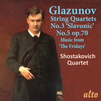 String Quartet No. 3 in G major, Op. 26 "Slavonic": III. In Mazurka Style. Allegretto - Shostakovich Quartet & Александр Константинович Глазунов