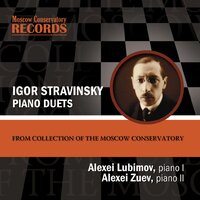 Three Easy Pieces for Piano Duet (1914 – 1915): 2. Waltz - Алексей Любимов & Alexei Zuev & Игорь Фёдорович Стравинский