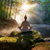 Viaje De La Mente Tranquila - Armonía para el alma serena & Sonidos de agua dulce para la paz interior & Cuencos ruidosos para meditar