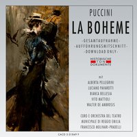 La Boheme, zweiter Akt: Quando Men vo - Coro del Teatro Municipale di Reggio Emilia & Orchestra del Teatro Municipale di Reggio Emilia & Francesco Molinari-Pradelli & Джакомо Пуччини