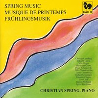 5 Pieces for Piano (Spring), Op 22a: IV. Andante - Christian Spring & Josef Suk