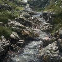 Quiet Waters for Meditation Depth - Thermal Femme & Waterfall Meditations & Ambient Music