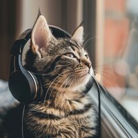 Serene Cat Night Harmony - Cat Music Hour & Solfeggio Architect & The Peaceful D