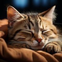 Melodías De Siesta Para La Serenidad - Relajación Sonora para Gatitos & Lágrima suave & Sol y Lluvia