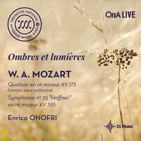 Symphonie No. 35 in D Major, K. 385 "Haffner": II. Andante - Enrico Onofri & Orchestre national Auvergne-Rhône-Alpes & Вольфганг Амадей Моцарт