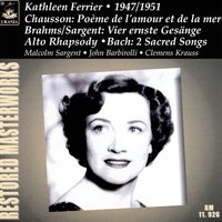 Ach, dass nicht die letzte Stunde, BWV 439 - Johann Sebastian Bach & Millicent Silver & Kathleen Ferrier