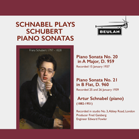 Piano Sonata in B-flat major, D.960: 3. Scherzo. Allegro vivace con delicatezza - Artur Schnabel & Франц Шуберт