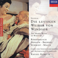 Nicolai: Die lustigen Weiber von Windsor / Act 1 - So hab' ich dich errungen - Karl Ridderbusch & Helen Donath & Trudeliese Schmidt & Wolfgang Brendel & Alexander Malta & Alfred Sramek & Chor des Bayerischen Rundfunks