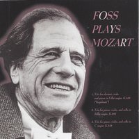 Trio for Clarinet, Viola and Piano in E-Flat Major, K 498: Allegretto - Вольфганг Амадей Моцарт & Lukas Foss & Stanley Drucker & Chin Kim & Irene Breslaw & Qiang Tu