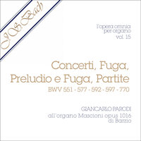 Preludio e Fuga in La minore, BWV 551 - Giancarlo Parodi & Johann Sebastian Bach