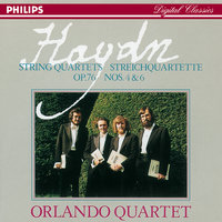 Haydn: String Quartet in E flat,H.III No. 80 Op. 76 No. 6 - 1. Allegretto - Allegro - Orlando Quartet & István Párkányi & Heinz Oberdorfer & Ferdinand Erblich & Stefan Metz & Йозеф Гайдн