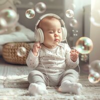 Toddler's Tapping Tempo - Soothing Baby Music Zone & Wind Speaks & Silver Blue Moon