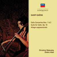 Saint-Saëns: Cello Concerto No. 2 in D minor, Op. 119 - 1. Allegro moderato e maestoso - Andante sostenuto - Piu mosso - Tempo I - Christine Walevska & Orchestre Philharmonique de Monte‐Carlo & Eliahu Inbal & Камиль Сен-Санс