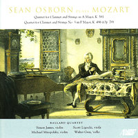 Quintet for Clarinet and Strings in A Major: Menuetto - Sean Osborn & Вольфганг Амадей Моцарт & Simon James & Michael Miropolsky & Scott Ligocki & Walter Gray