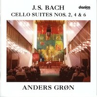 Suite no. 6 in E flat - Courante, BWV 1012 - Anders Grøn & Johann Sebastian Bach