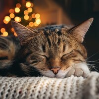 Vibraciones Tranquilas Para Felinos Nocturnos - Las barbas son mejores & Musicoterapia para gatos & Relaja mi gatita