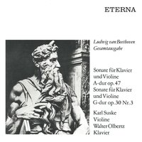 Violin Sonata in A Major, Op. 47: I. Adagio sustenuto - Presto - Karl Suske & Walter Olbertz & Ludwig van Beethoven