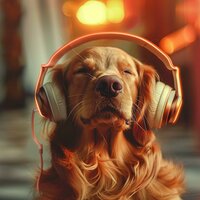 Calm Canine Harmonies - Music For Your Dog & Anxiety Relief Group & Gazebo Clouds