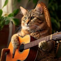 Guitar’s Feline Touch - The Sleepy Guitar & Music for Cats Playlist & Music For Rehoming Cats