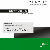 3 Sonatinas in G Major / G-Dur, Op. 44, No. 1: II. Arioso in C Major - PLAY IT
