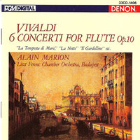 Concerto No. 2 in G Minor, "La Notte," F. VI-13, RV 439: VI. Allegro - Budapest Liszt Ferenc Chamber Orchestra & Alain Marion & Антонио Вивальди