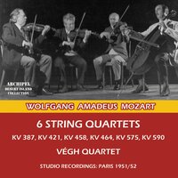 String Quartet No. 18 in A Major, K. 464: IV. Allegro - Végh Quartet & Georges Janzer & Vegh Quartet & Sándor Zöldy & Paul Szabo & Вольфганг Амадей Моцарт