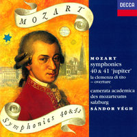  Symphony No.40 in G minor, K.550 - 2. Andante - Camerata Salzburg & Vegh Quartet & Вольфганг Амадей Моцарт